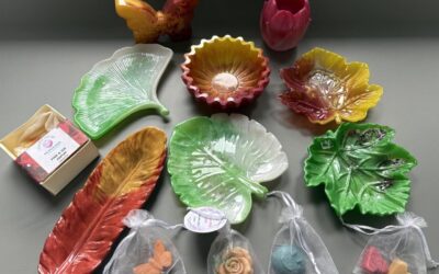 Štand školske učeničke zadruge povodom Dana žena na dobravskoj tržnici