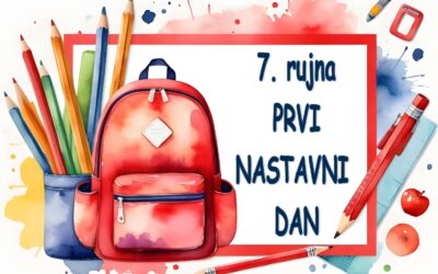 Povratak u školske klupe – obavijest