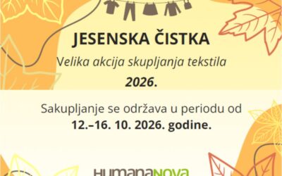 Humana Nova – akcija prikupljanja stare odjeće i tekstila